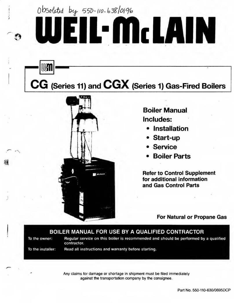 Weil-McLain CG Series manual