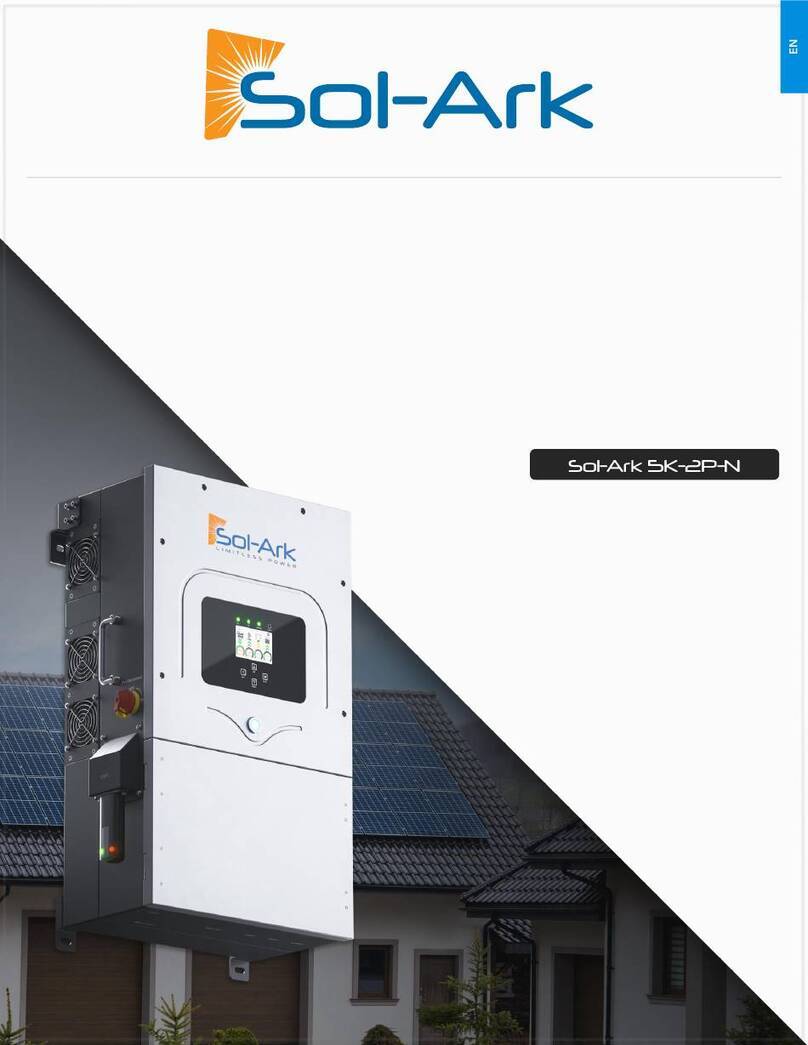 Solark 5K-2P-N Installation guide and user's manual