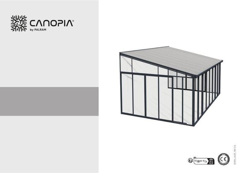 Palram Canopia SanRemo 13x14 How to assemble