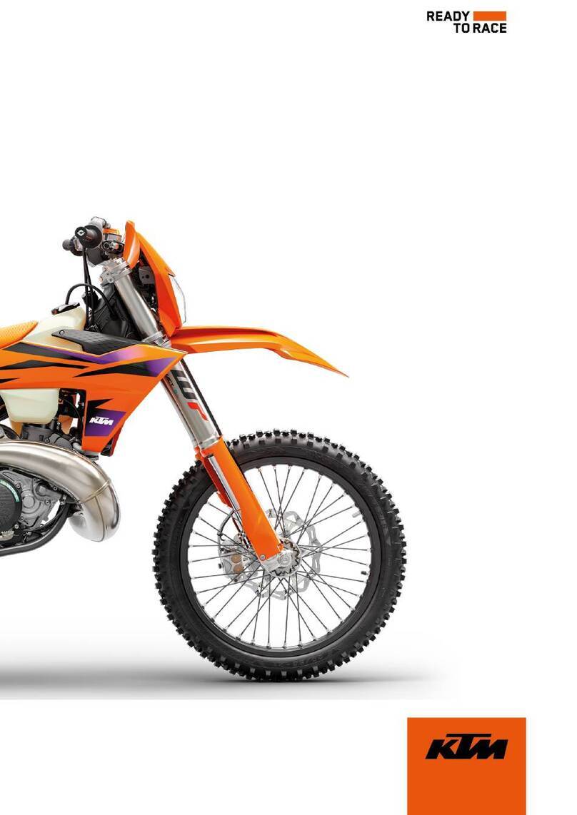 KTM 250 EXC 2024 Parts list manual