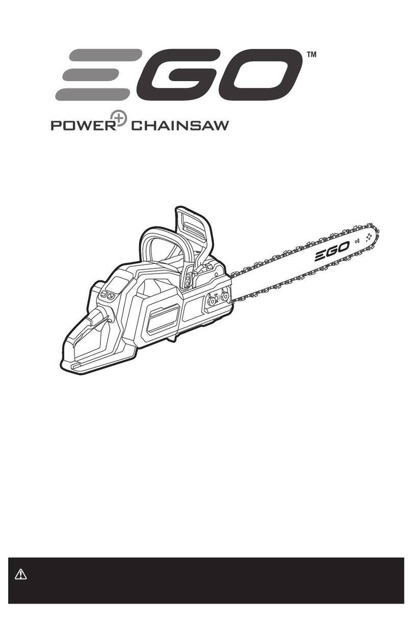 Ego Power+ CS2000E User manual