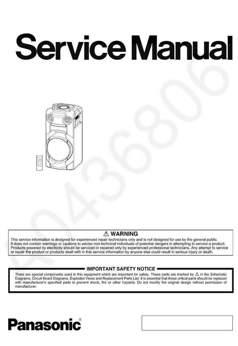 Panasonic SC-TMAX10PU User manual