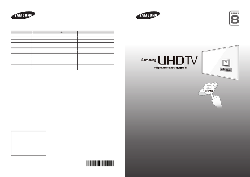 Samsung UE55HU8500T User manual
