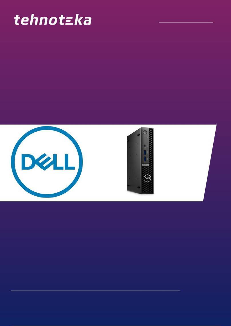 Dell DES12314 User manual Dell DES12314 User manual