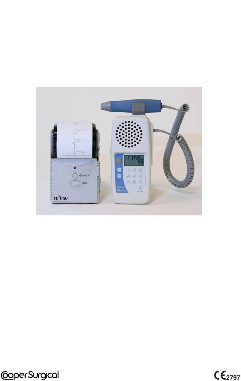 Cooper Surgical Summit Doppler LifeDop L300AC user manual