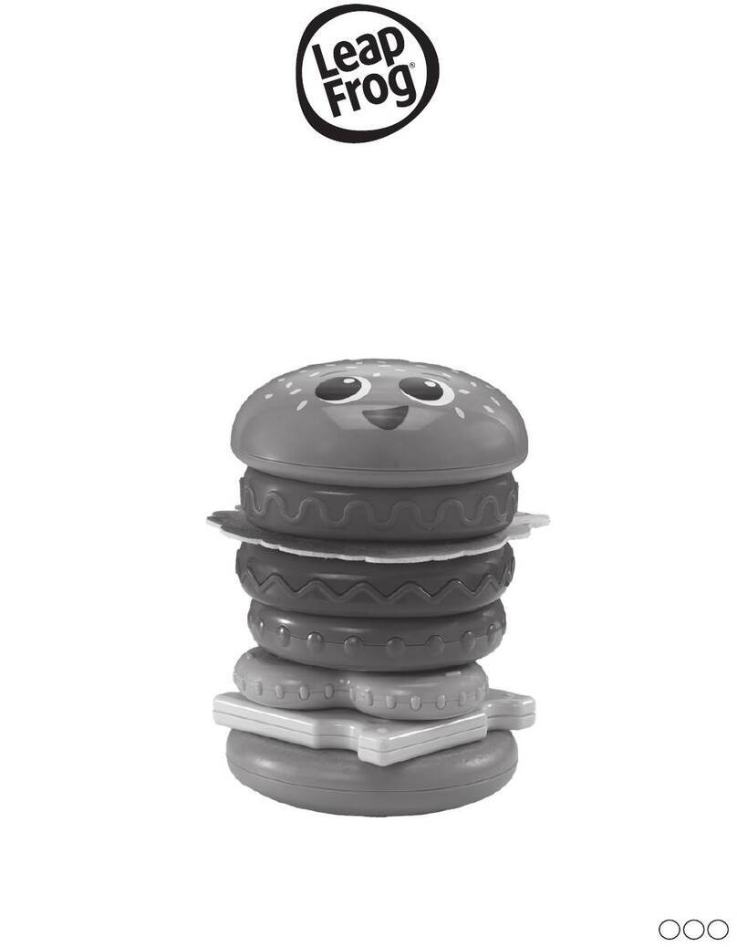 LeapFrog 4-in-1 Learning Hamburger User manual
