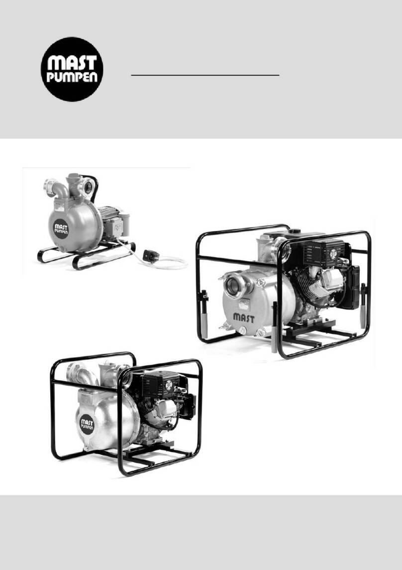 Mast Pumpen NP 4 Operation manual Mast Pumpen NP 4 Operation manual