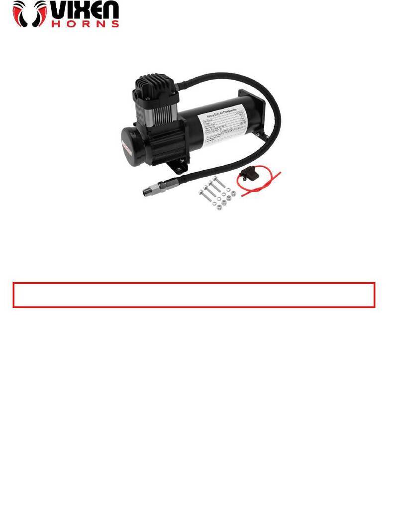 Vixen Horns VXC8301B installation guide Vixen Horns VXC8301B installation guide