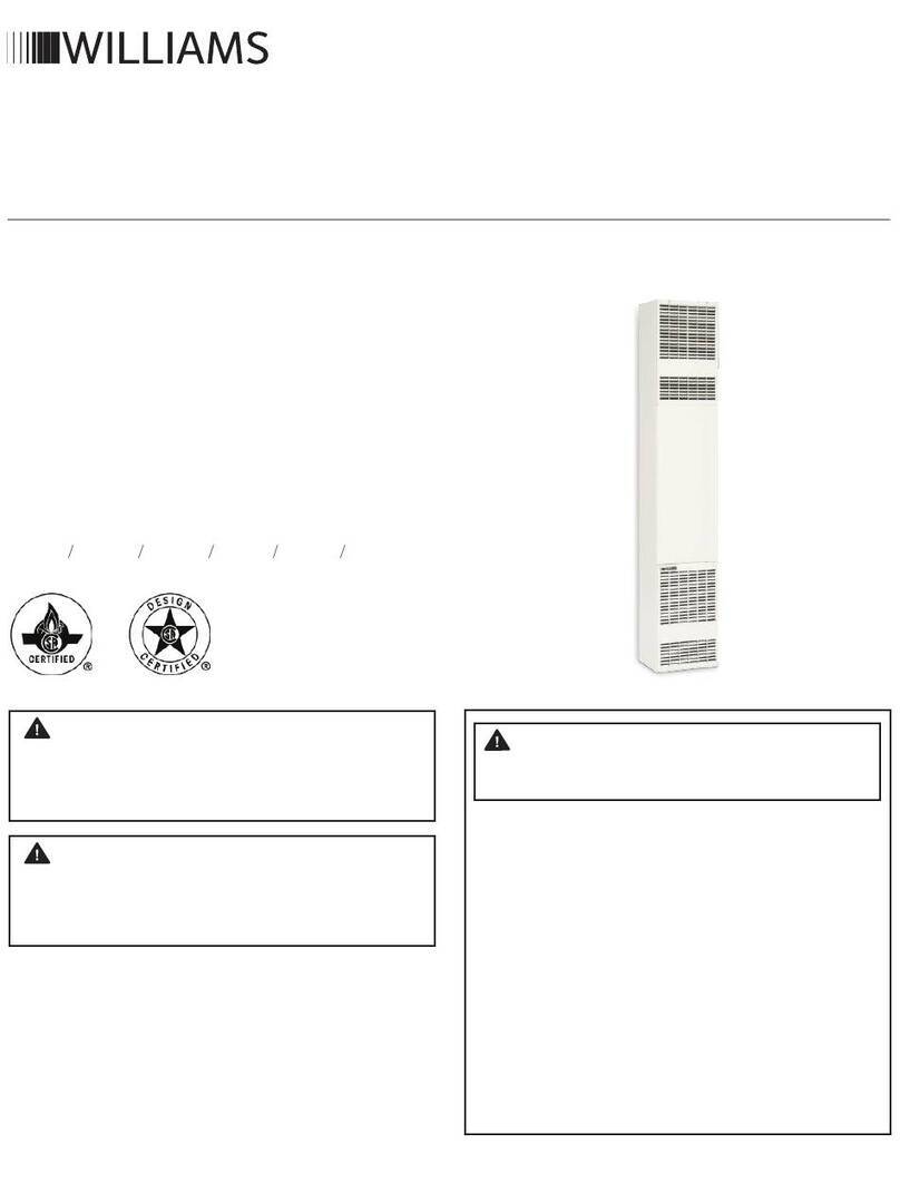 Williams 6008832 owner's manual