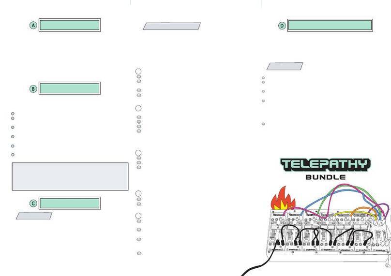 Dreadbox TELEPATHY BUNDLE manual