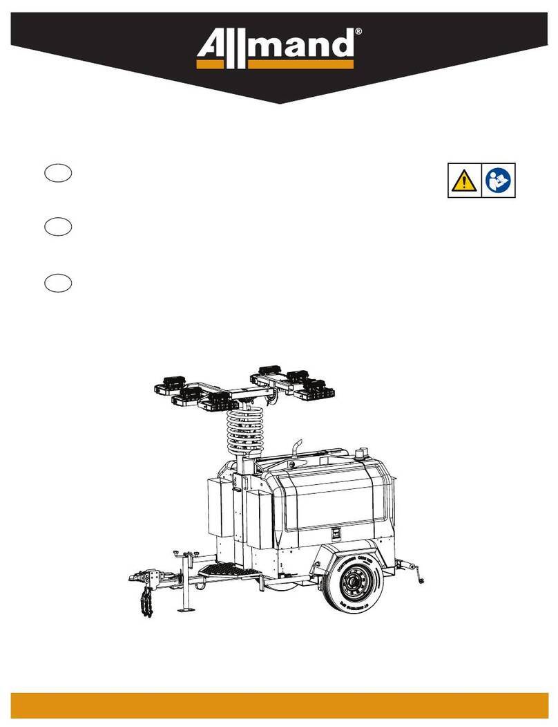 Allmand MAXI-LITE 114005 Operator's manual