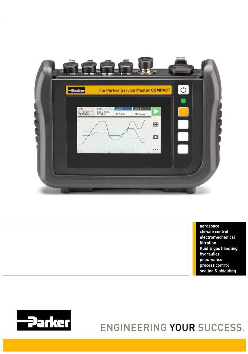Parker Service Master COMPACT User manual