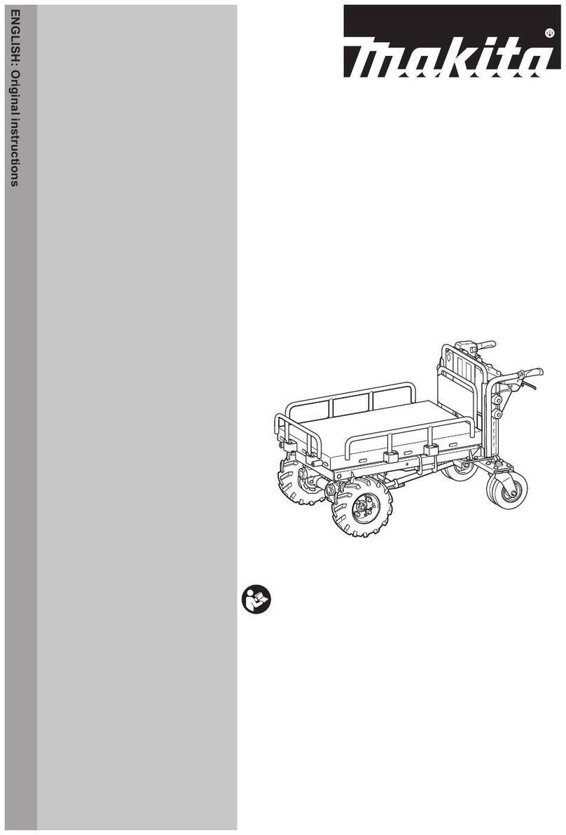 Makita DCU601 instruction manual
