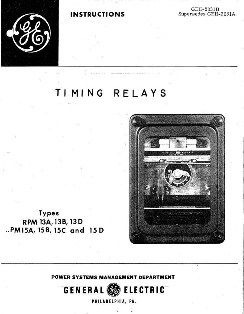 GE RPM 13A instructions