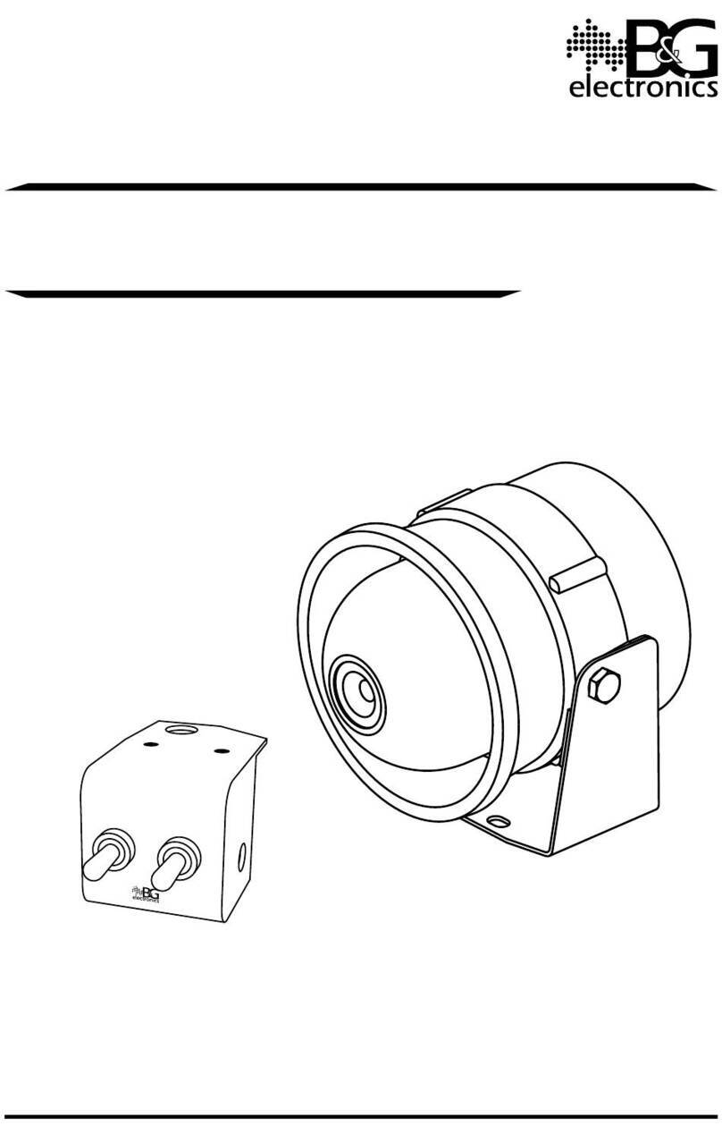 B&G electronics MPA-30 OFFICIAL User manual