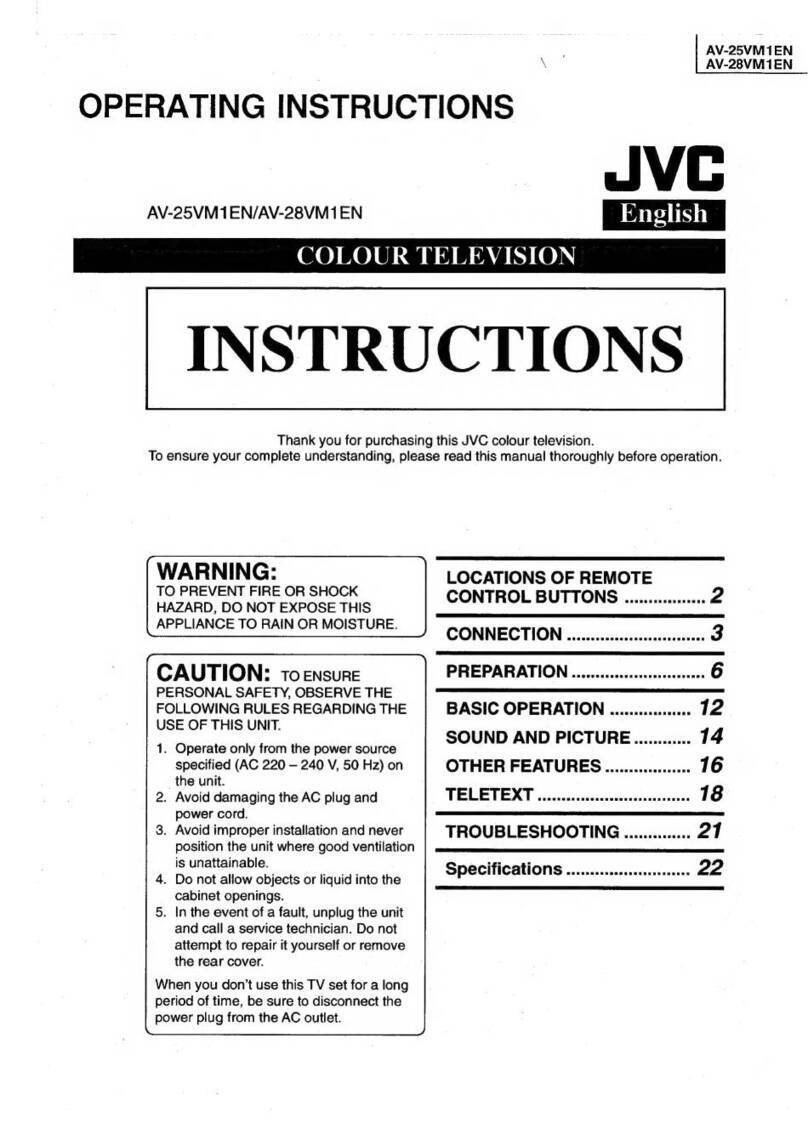 JVC AV-25VM1EN User manual