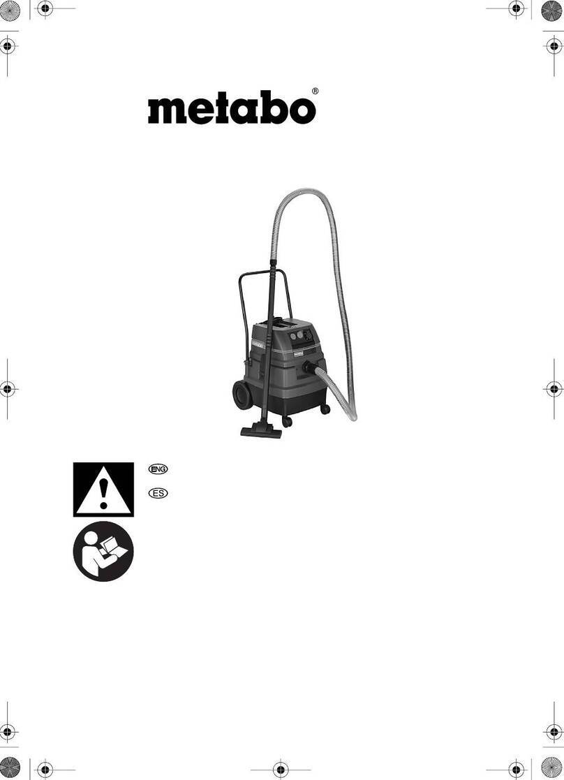 Metabo ASR 2050 operating instructions