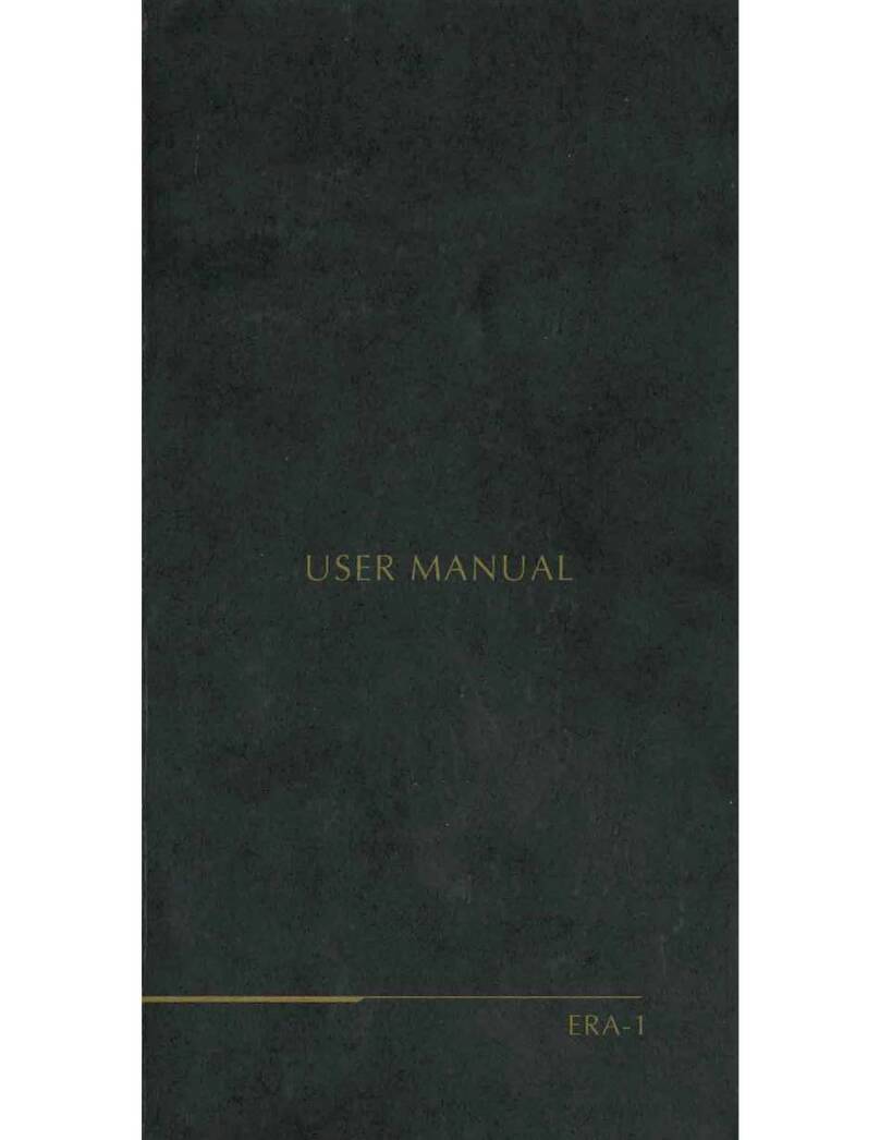 QUAD ERA-1 user manual