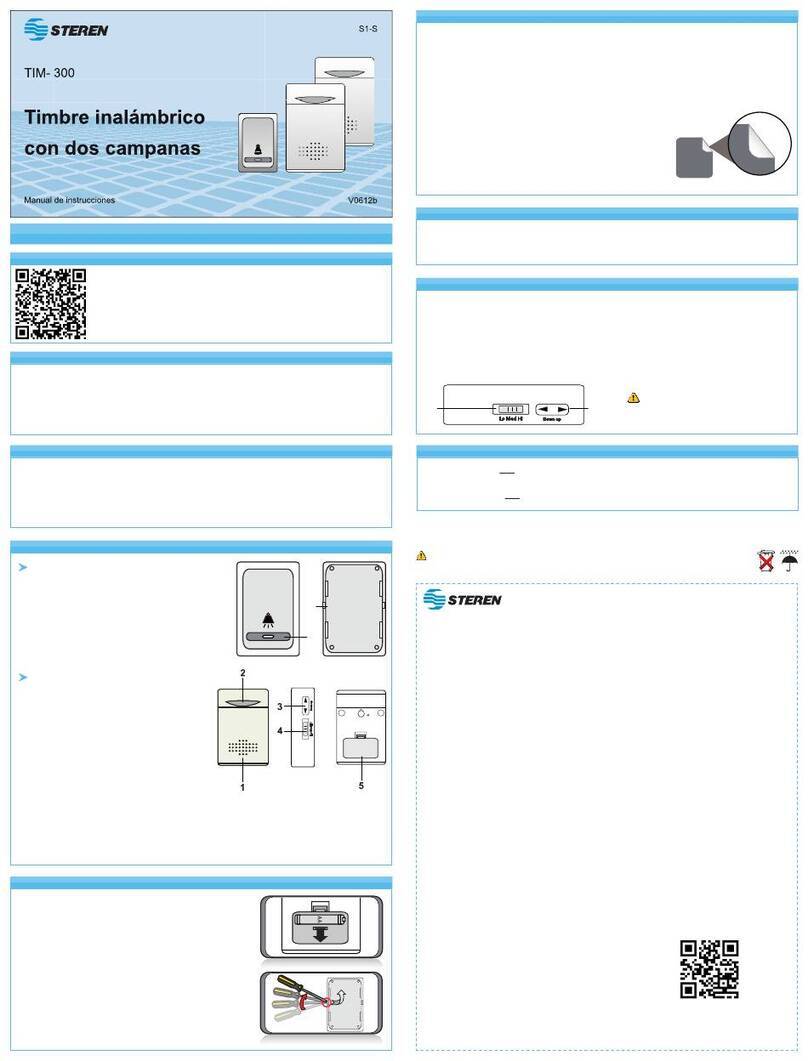 Steren TIM-300 User manual