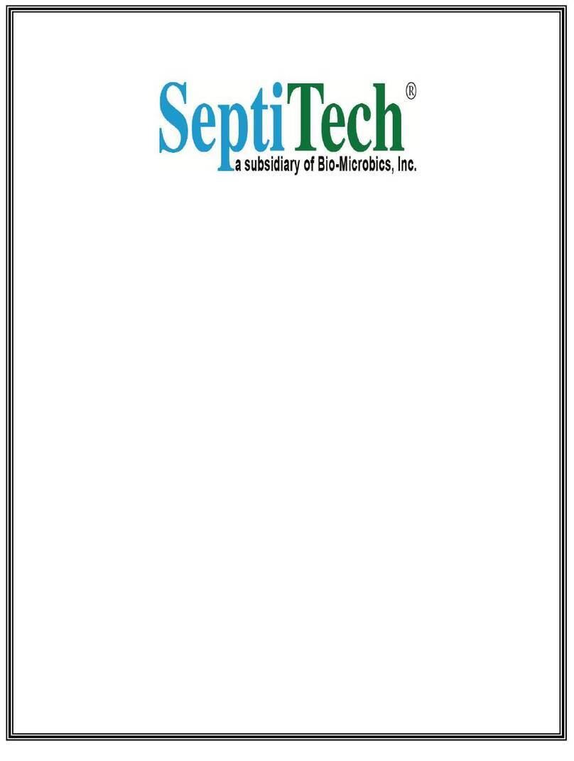 BIO-MICROBICS SeptiTech STAAR 1.2 Operation and maintenance manual BIO-MICROBICS SeptiTech STAAR 1.2 Operation and maintenance manual