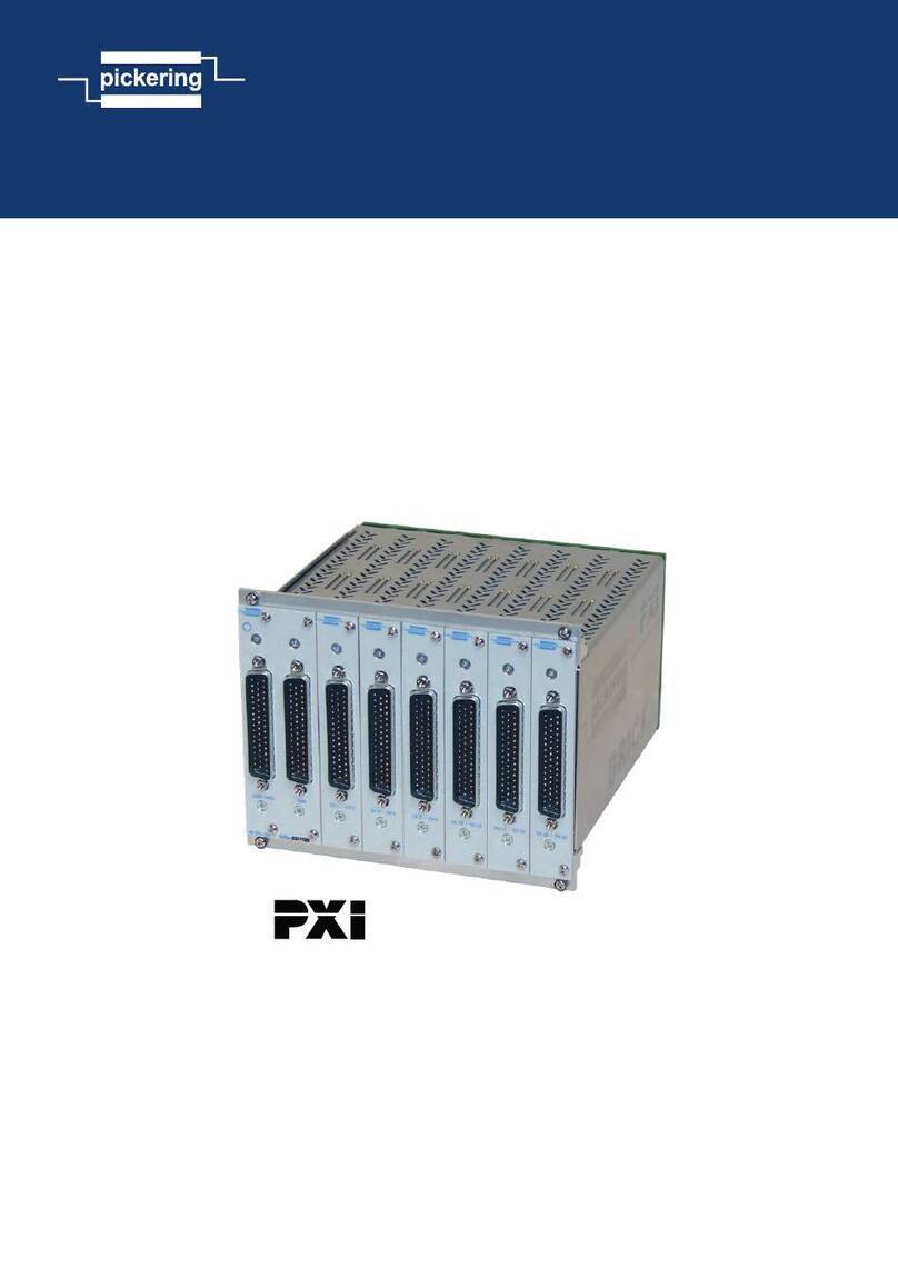 Pickering PXI Power MUX BRIC 40-571A user manual