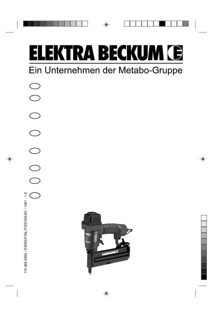 Elektra Beckum Kombi 32 Operating and maintenance instructions