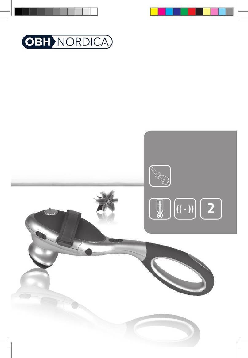 OBH Nordica Wellness 6072 Instructions of use