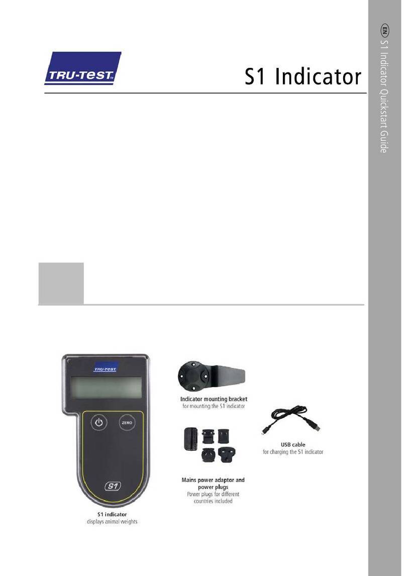 Tru-Test S1 User manual Tru-Test S1 User manual