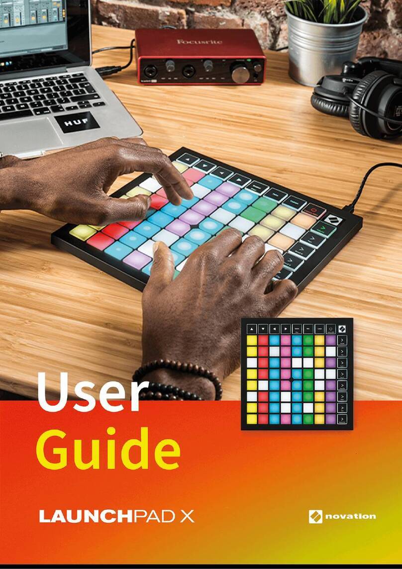 Novation Launchpad X User manual