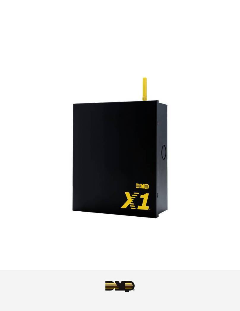 DMP X1 Series Installation and programming guide