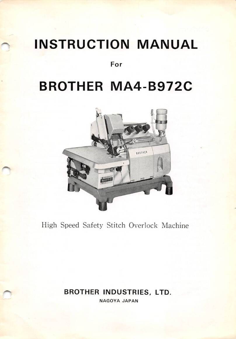 Brother Industries MA4-B972C instruction manual