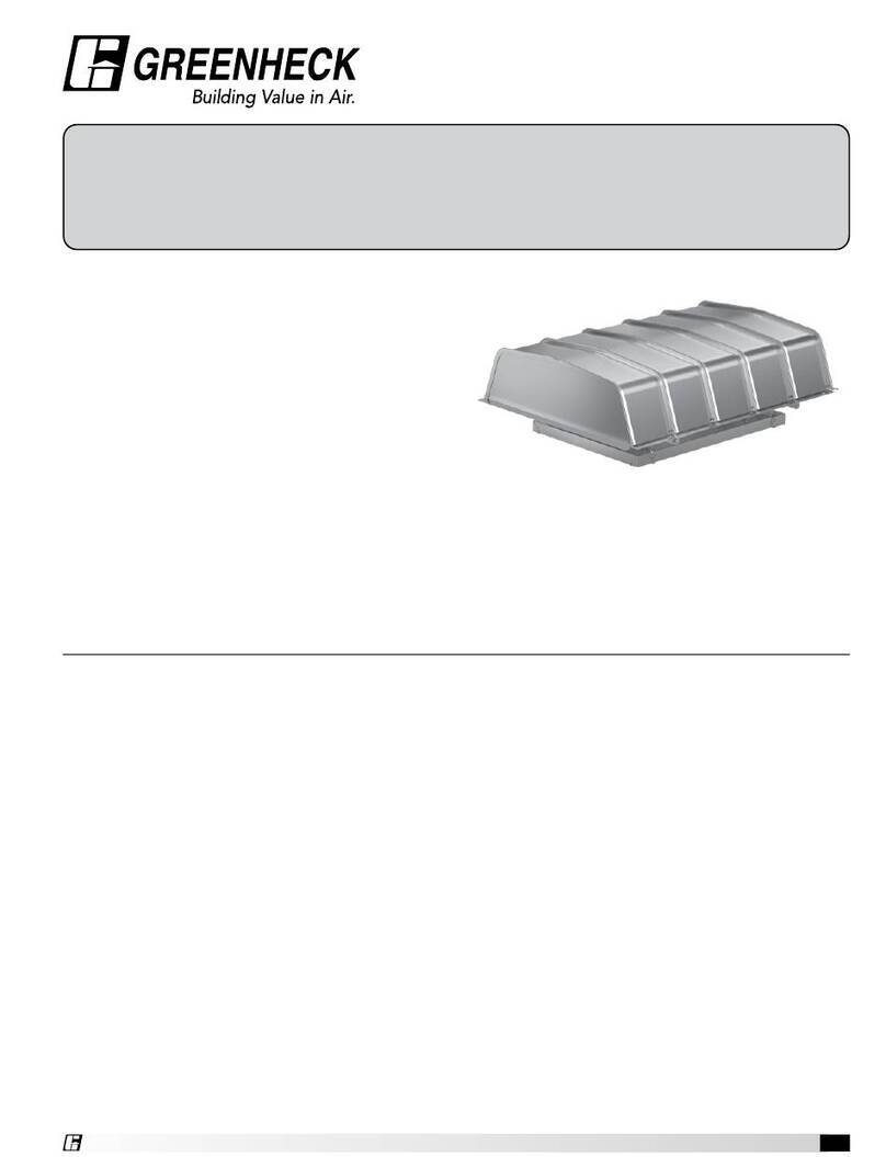 Greenheck FGI User manual