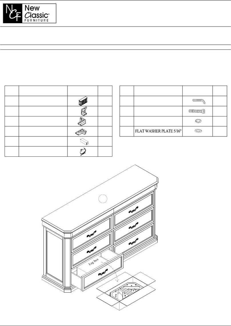 New Classic Furniture B493-050 Assembly instructions