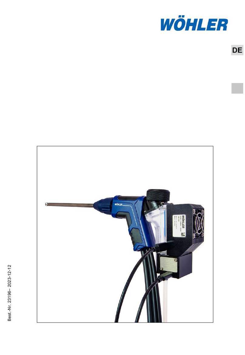 Wohler A 550 operating manual