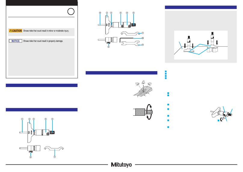 Mitutoyo 129 Series user manual