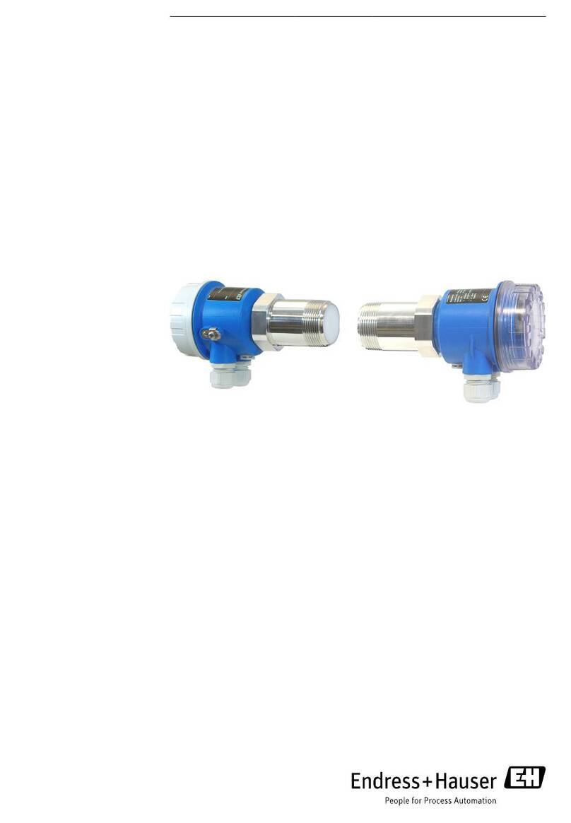 Endress+Hauser Soliwave FDR56 operating instructions