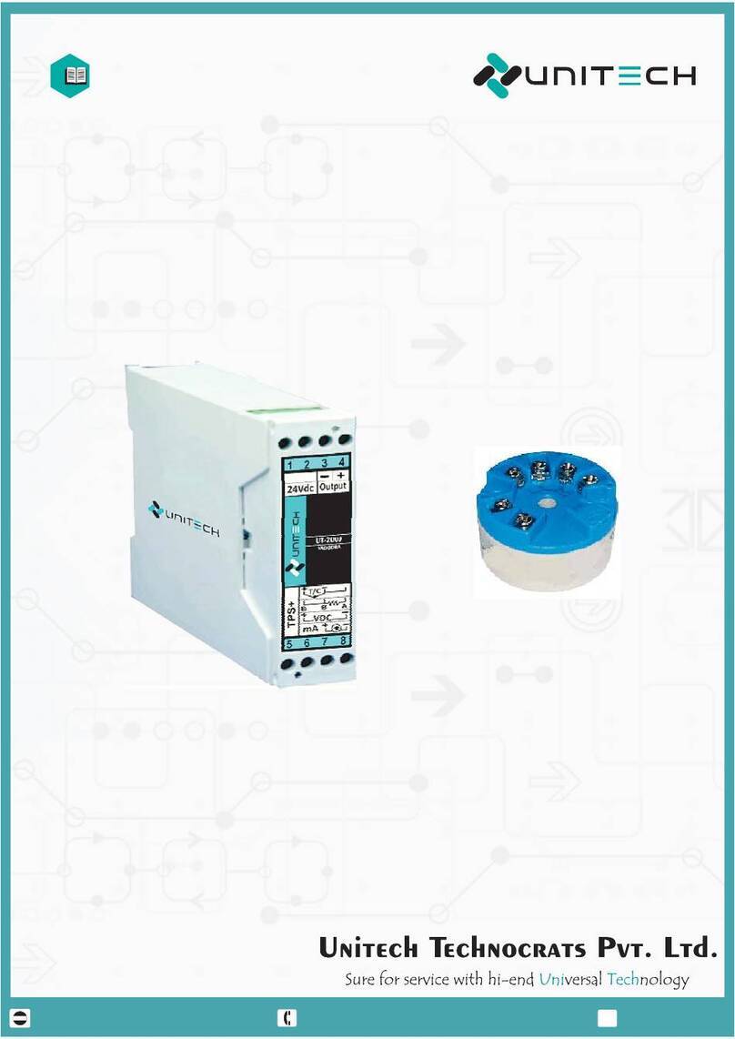 Unitech UT-9001 instruction manual