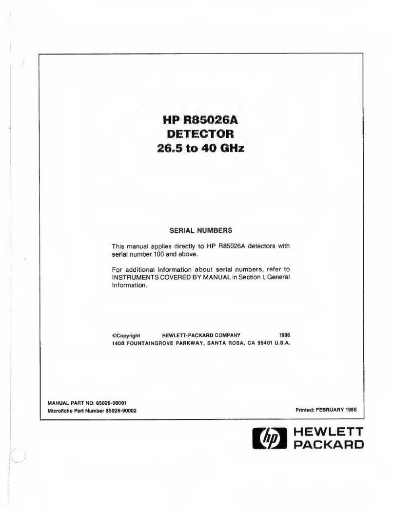 HP R85026A User manual