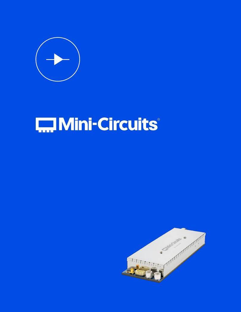 Mini-Circuits ZHL-2425-250X+ User manual