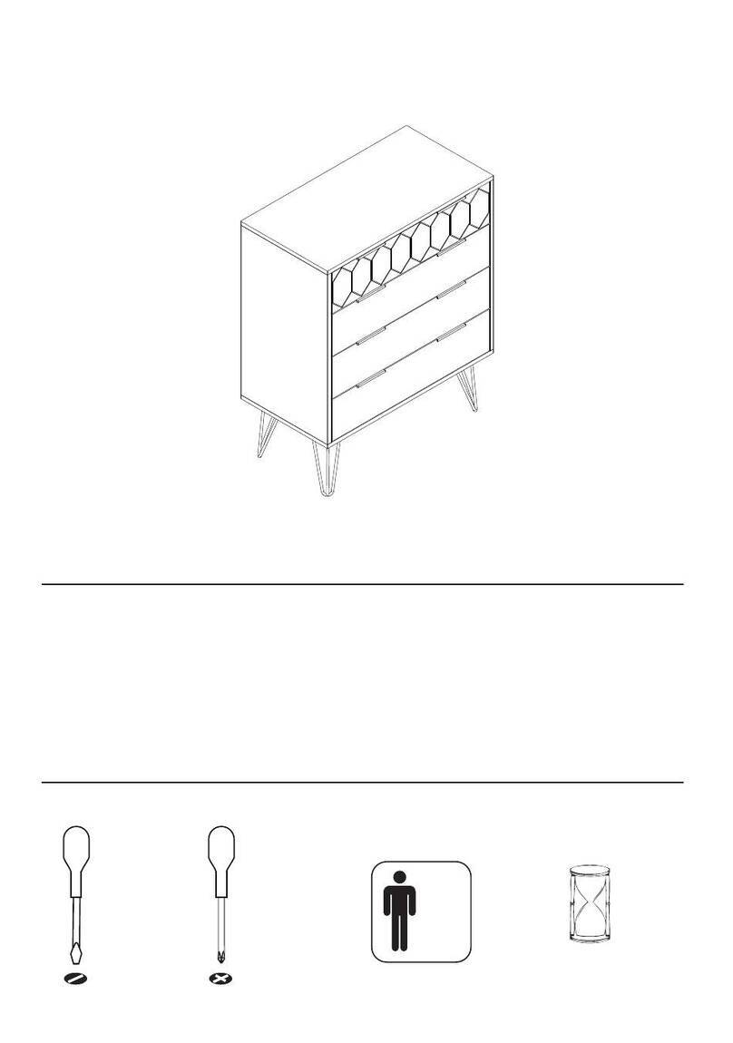 GFW ORLEANS 4 DRAWER CHEST Assembly instructions