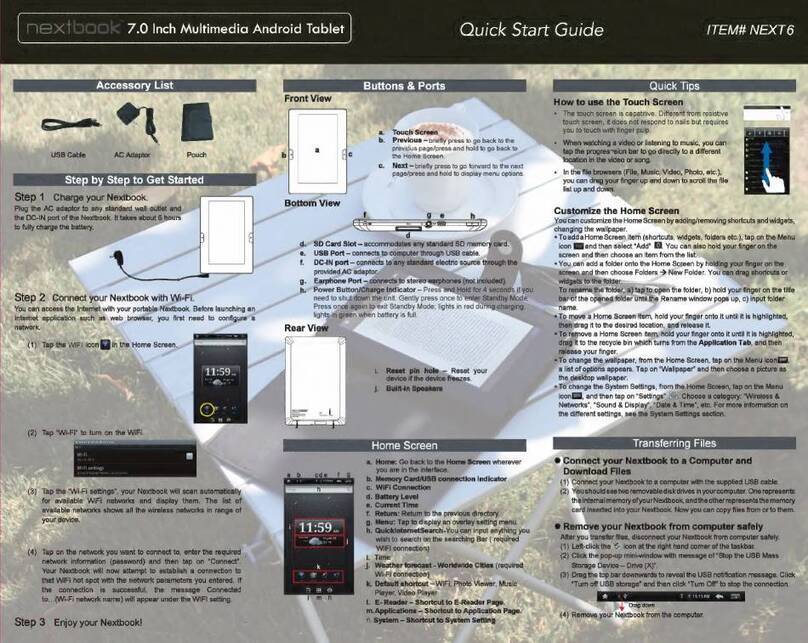 Nextbook NEXT 6 User manual