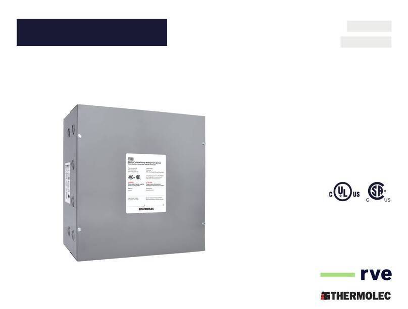 Thermolec DCC-11-BOX installation manual