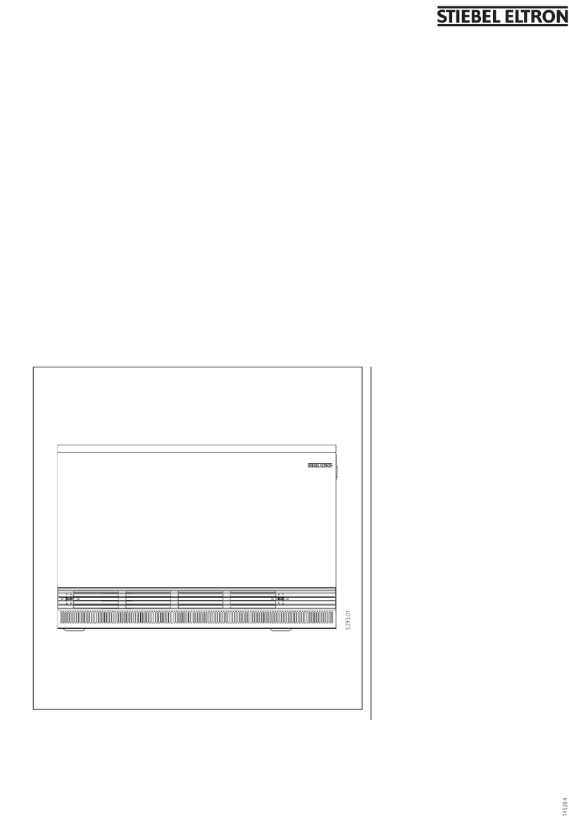 STIEBEL ELTRON ETS 208 S OPERATING AND INSTALLATION Manual STIEBEL ELTRON ETS 208 S OPERATING AND INSTALLATION Manual