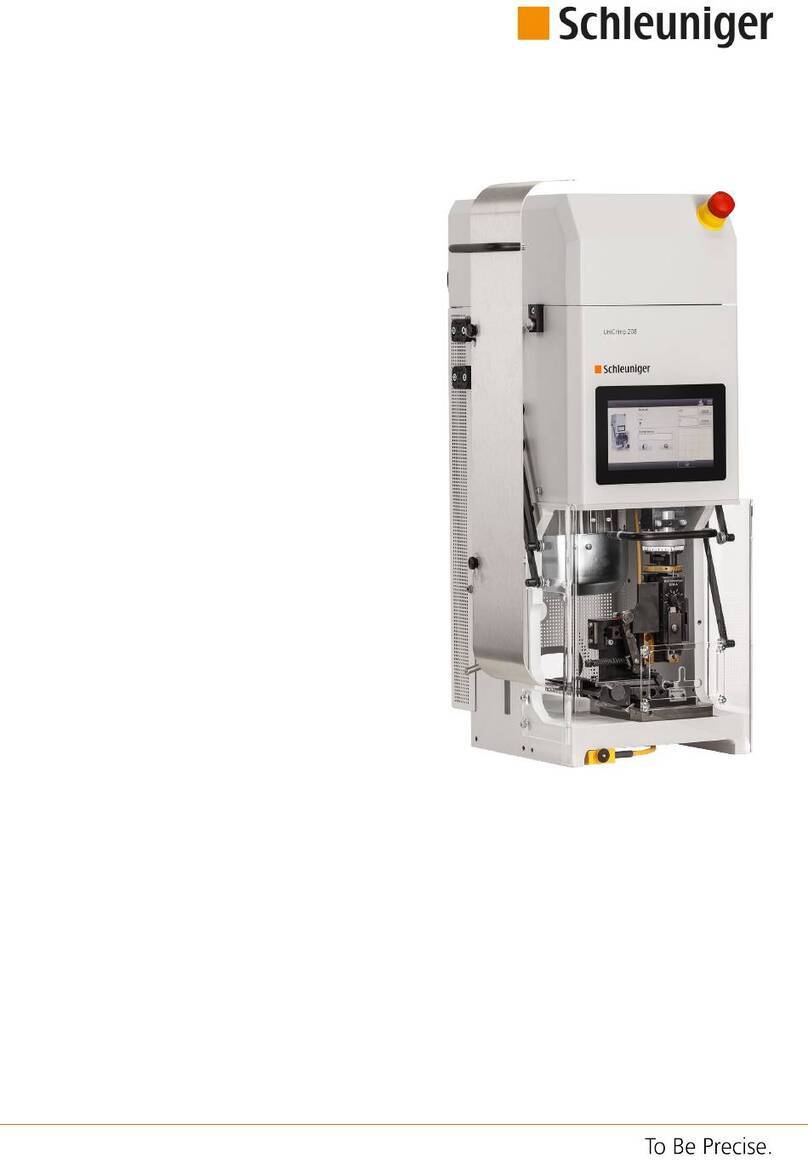 Schleuniger UniCrimp 208 operating manual