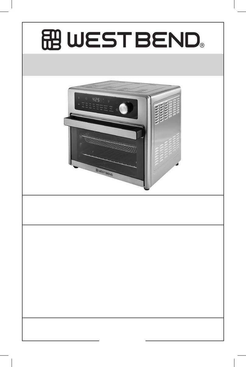West Bend AFWB26BK13 instruction manual