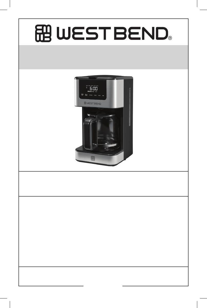 West Bend CMWB12BK13 User manual