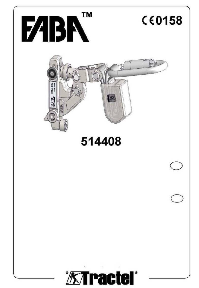 Tractel FABA 514408 Operating and maintenance instructions Tractel FABA 514408 Operating and maintenance instructions
