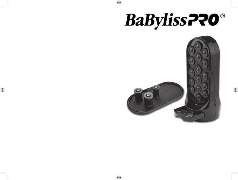 BaByliss PRO B16SHRA manual