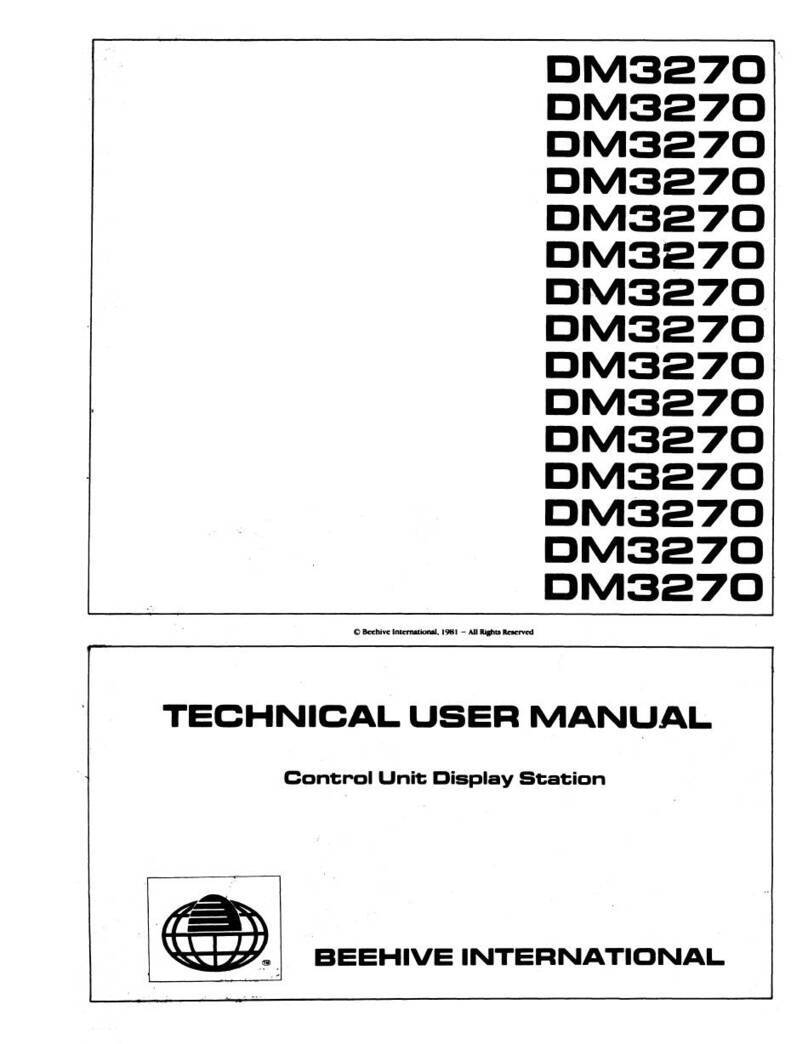 Beehive International DM3270 Technical  user's manual