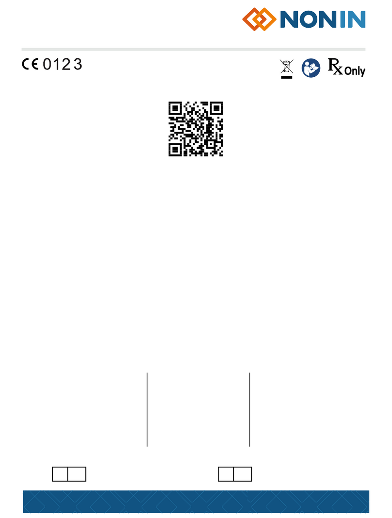 Nonin 2500 PalmSAT User manual